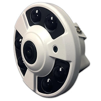 Sikker Fisheye wide angle 1080P 2 Megapixel / 4MP 4 megapixel / 4K 8MP CCTV Video Security Camera