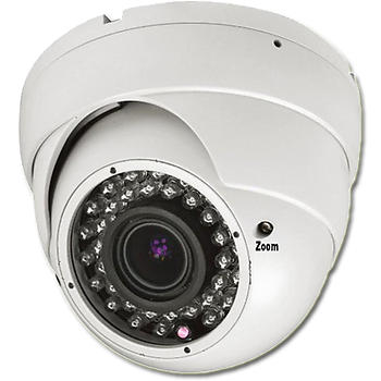 Sikker AHD 1440P 4 Megapixel Color Cmos Vari-Focal 2.8-12mm Metal Dome Camera