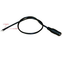 10 Pieces DC Power Pigtail Female cable for CCTV security camera
